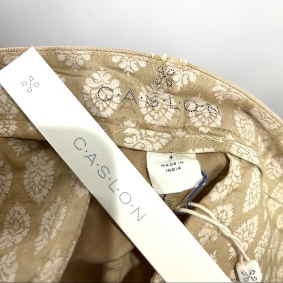 Caslon Chinos Pants tan Oxford 4 - Picture 3 of 4